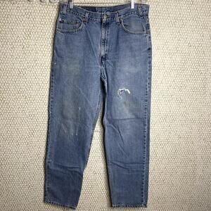 Vintage Y2k 2001 Levi Strauss & Co  550 Relaxed Fit Jeans Mens Size 36/32